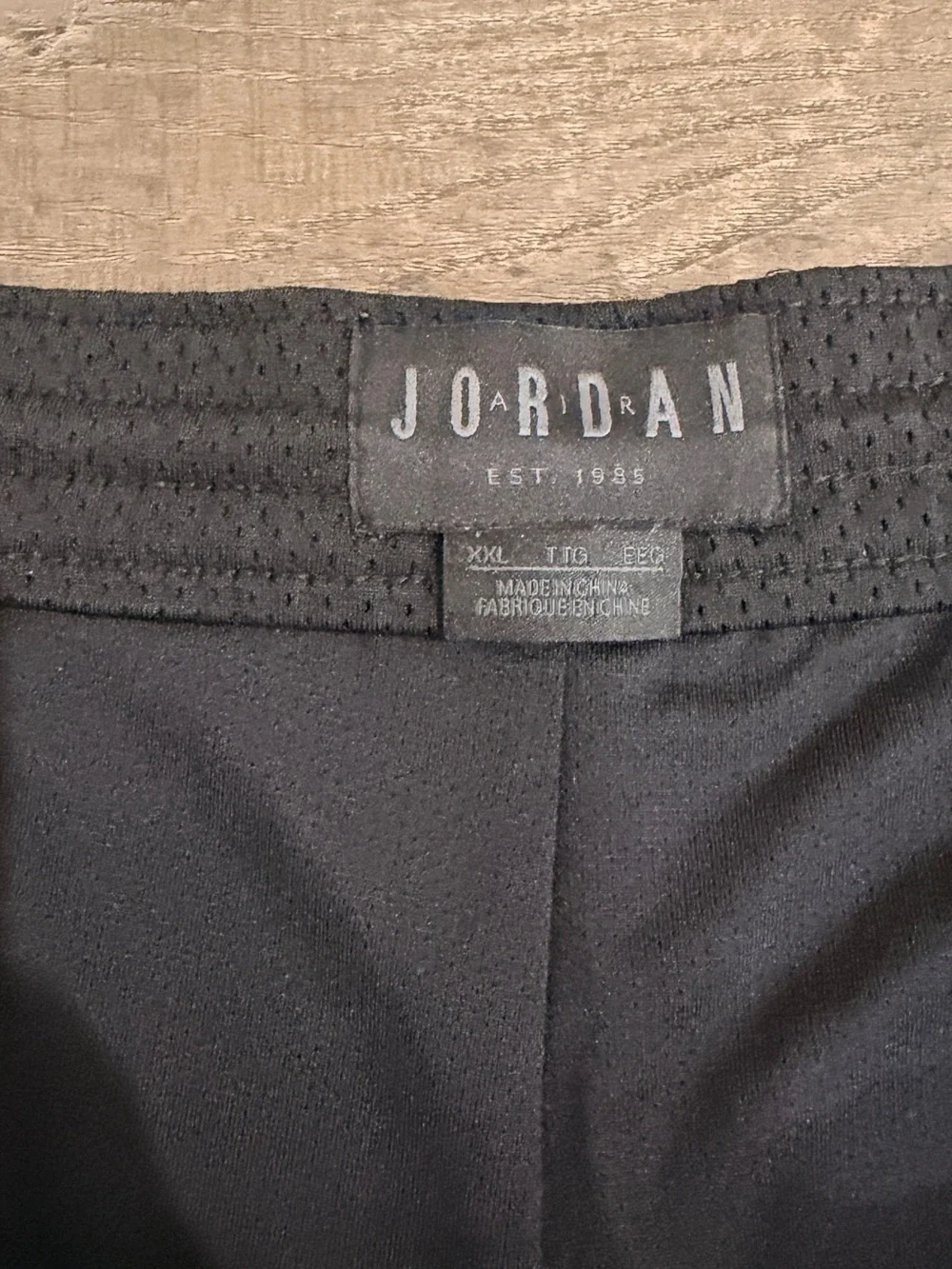 Jordan breathable mesh